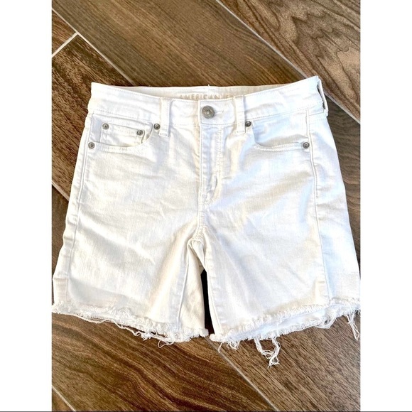 American Eagle Outfitters Pants - American Eagle Super Stretch Midi Denim Shorts.